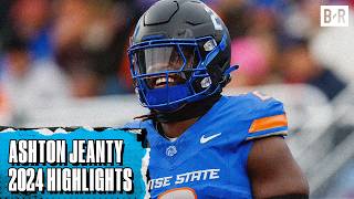 Ashton Jeanty Top Plays of the 2024 College Football Season [upl. by Neille]