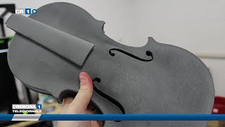 Al Museo del Violino gli strumenti stampati in 3D [upl. by Vadnee62]