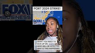 Port 2024 Strike news economy usa [upl. by Valaria]