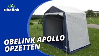 Obelink Apollo opzetten  Instructievideo I Obelink Vrijetijdsmarkt [upl. by God]