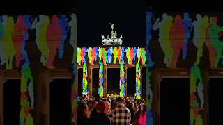 Festival of the light Berlin Brandenburg Gate [upl. by Eitsyrk247]