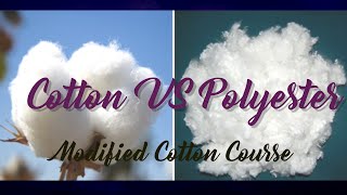 Cotton VS Polyester Carded VS Combed StapleFiberFilament  Read Disclaimer in description [upl. by Aicac]