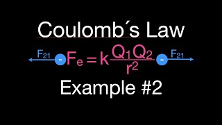 Coulombs Law 3 of 7 Force Between Two One Coulomb Charges [upl. by Nilerual982]