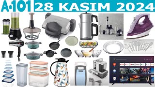 A101 28 KASIM 2024 A101 YENİ GELECEK ÇEYİZLİK ÜRÜNLER VE MUTFAK  ÜRÜNLERİ  A101 KTÜEL KATALOĞU [upl. by Watkins825]