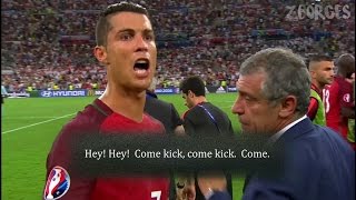 Ronaldo motivated Moutinho Take Penalty HD 720p Portugal Vs Poland [upl. by Halilak89]