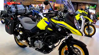 2024 Suzuki V Strom 650XT First Look [upl. by Burgwell]