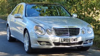 2009 W211 Mercedes E280 CDI Sport Saloon  Review of this stunning condition example [upl. by Paderna]