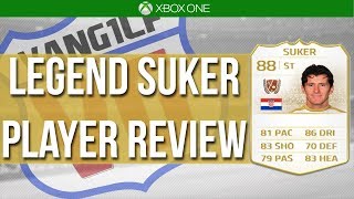 NEXT GEN FIFA 14 LEGEND SUKER PLAYER REVIEW 88 Rated ONLINE GOALS Ultimate Team [upl. by Vernon]