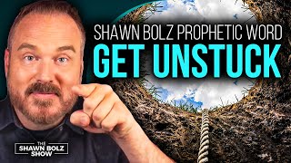 Prophetic Word God is Going to Help You Get UNSTUCK  Shawn Bolz [upl. by Netsirhk]