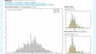 Hypothesis Testing Using Statkey [upl. by Niamreg918]