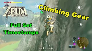 Climbing Gear Breath of The Wild Zelda [upl. by Adnarom562]