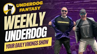 Weekly Underdog Fantasy Pickem Lions vs 49ers [upl. by Ennirroc]