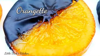 晶莹剔透梦幻quot水晶糖渍橙片quot 巧克力橙片❤How to make Orangette au Chocolat [upl. by Calv]