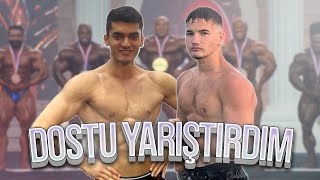 TÜRKİYE VÜCUT GELİŞTİRME ŞAMPİYONASI 🏅  YARIŞMAYA KATILDIK 🏆 [upl. by Ahcatan]