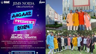 Freshers party 2024  JIMS Noida Extension  DIHE [upl. by Alleda]