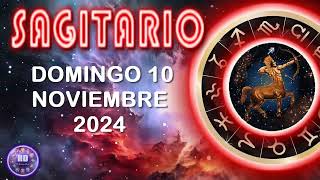 Horóscopo de hoy – SAGITARIO – 10 de noviembre de 2024 [upl. by Niknar357]