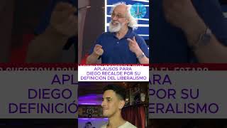 ▶ APLAUSOS para Diego Recalde por su definición del LIBERALISMO shorts [upl. by Brownson]