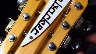 Easy way to restring your Rickenbacker 12 string CLOSE UP Pt 2 by Bill Baker [upl. by Materse2]