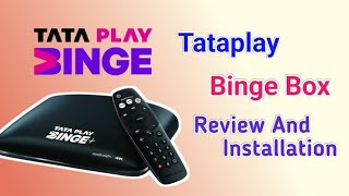 Tataplay Binge Box Review Binge Box Installation [upl. by Yknip]