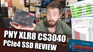 PNY XLR8 CS3040 PCIe4 SSD Review  Still Worth It [upl. by Needan185]