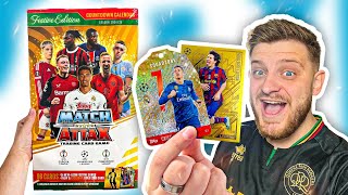 NEW FESTIVE EDITION MATCH ATTAX COUNTDOWN CALENDAR OPENING Messi Gold Edge Edition [upl. by Nivac]