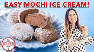 Chocolate Mochi Ice Cream Made Easy in the Microwave [upl. by Vasilis567]