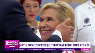 Paty Cofré reveló compleja situación al intentar solicitar su pensión  Hay que decirlo  Canal 13 [upl. by Ace]