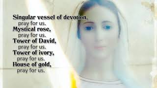 LITANY OF LORETO  LITANY OF THE BLESSED VIRGIN MARY [upl. by Pangaro]