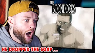 BOONDOCKS WILDEST MOMENTS REACTION [upl. by Mack927]