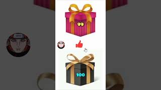 CHOOSE YOUR FAVORITE GIFT 🎁  GIFT GAME 🎮 gift shorts [upl. by Bander]