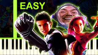 EASY Sharkboy and Lavagirl Songs On Piano [upl. by Pru29]