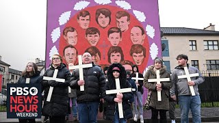 Bloody Sunday Northern Ireland marks anniversary calls for justice [upl. by Orat]