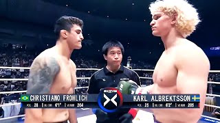 Christiano Frohlich vs Karl Albrektsson  MMA fight HD [upl. by Rourke]