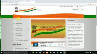 HOW TO FIND CAUSE LIST FROM NCLT SITE FIND HEARING DATE OF ANY CASE [upl. by Shute]