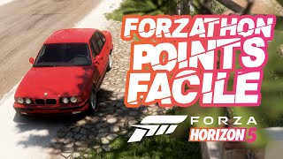 Gagner des Forzathon Points  Rapidement  Facilement  Forza Horizon 5  Astuces [upl. by Elletnuahs]