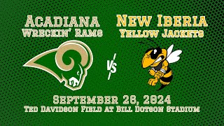 Acadiana Wreckin Rams vs New Iberia Yellow Jackets  Game 4 [upl. by Ybreh]