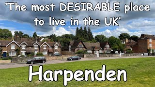 ‘The most DESIRABLE place to live in the UK’  a look at Harpenden Hertfordshire [upl. by Malita]