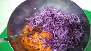 How to make coleslaw salad Ala mj  mj morts [upl. by Willing]