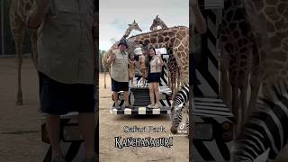 safaripark kanchanaburi bangkok thailand singaporeyoutuber rafaelandbella [upl. by Irby]