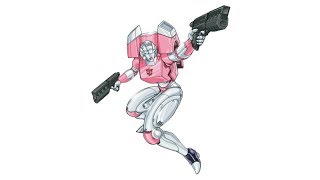 Transformers Origins Arcee [upl. by Hendel]