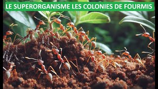 LE SUPERORGANISME LES COLONIES DE FOURMIS [upl. by Nahtal]