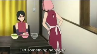 Sarada and sakura talk about Naruto [upl. by Shultz]