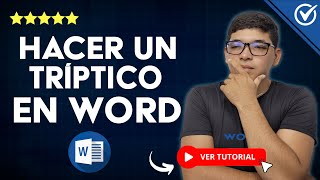 Cómo Hacer un TRÍPTICO en Word e Imprimirlo  ​🖨️​ Aprende a Diseñar Trípticos Bonitos ​🖨️​ [upl. by Eibloc]