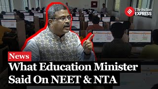 NEET Result 2024 Education Minister Dharmendra Pradhan Defends NEETUG 2024 Asserts No Corruption [upl. by Alcina]