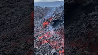 Volcano Lava Rocksnature viralshorts shortsvideo shorts viralvideo volcano eruption video [upl. by Yahsan637]