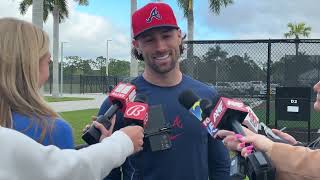 Charlie Culberson attempting to return to majors as a pitcher [upl. by Phenica]