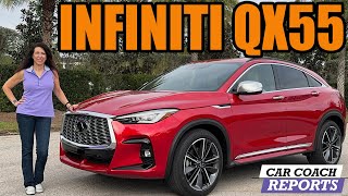 Discover The 2024 Infiniti QX55 Sleek And Stylish Crossover Coupe [upl. by Shore]