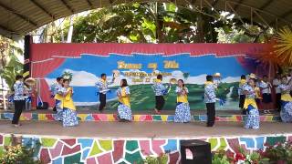 Dampil Elementary School Karatong Folk Dance [upl. by Ollopa]