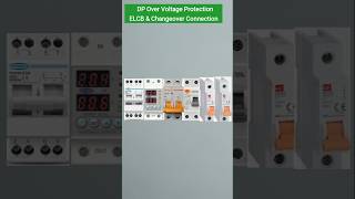 over voltage protection circuit  dp box connection  changeover connection [upl. by Reinald]