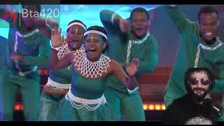 NEW Mzansi Youth Choir impresses everyone in the finals of agt 2023bta420 reaction [upl. by Grier]